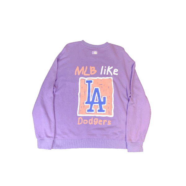 Poleron MLB Yankees morado