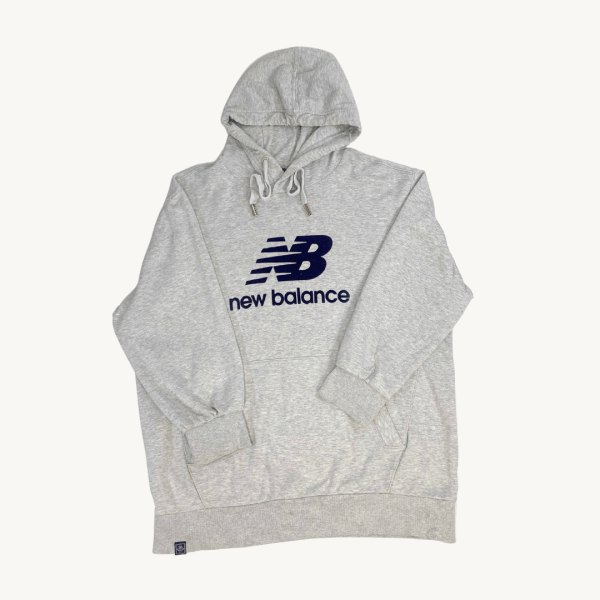 Poleron Gris New Balance