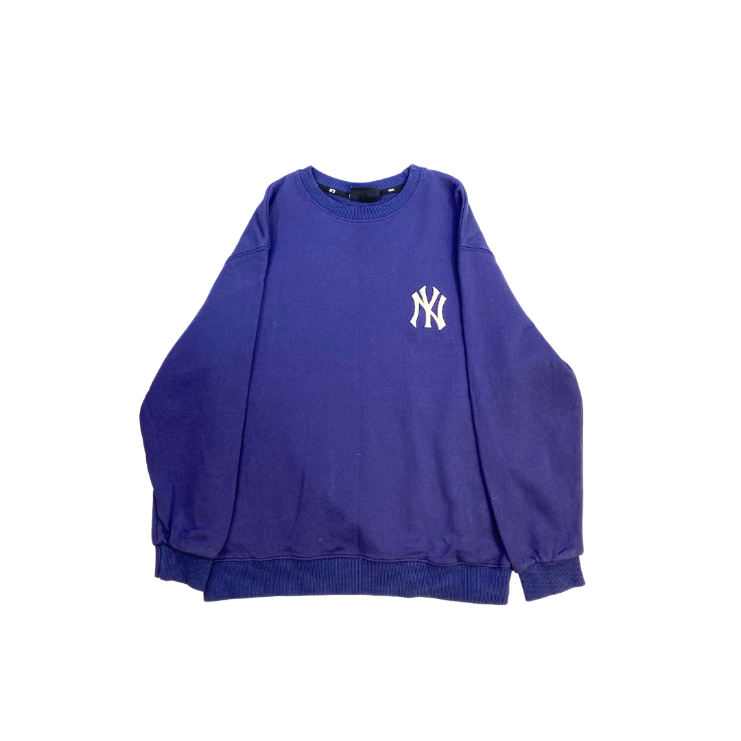 Poleron MLB azul marino