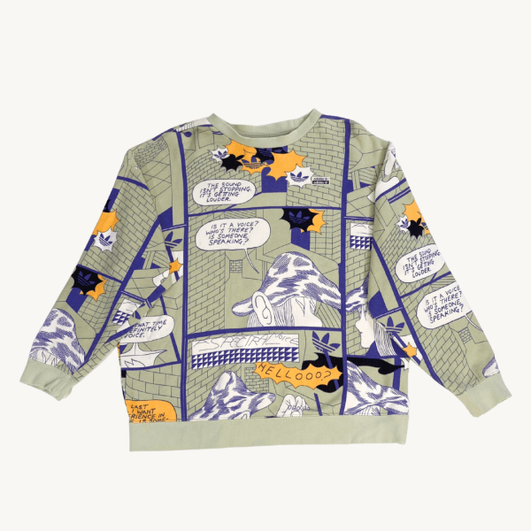 Poleron Adidas con estampado integral