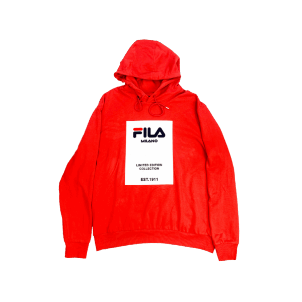 Poleron Fila milano rojo