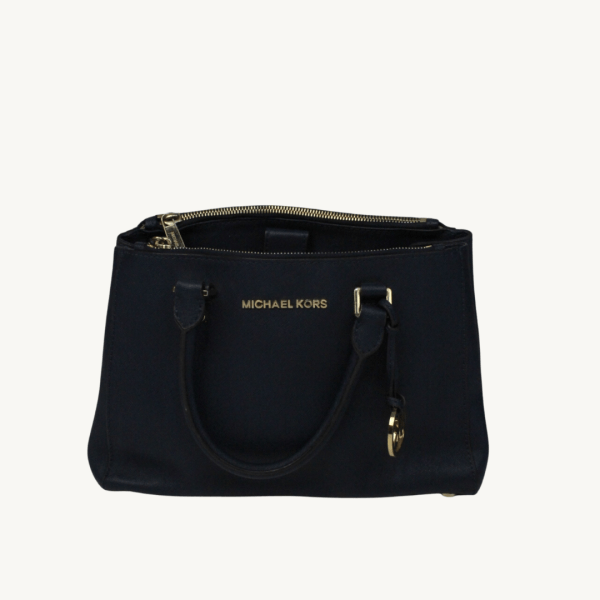 Bolso de mano Michael Kors azul de Cuero