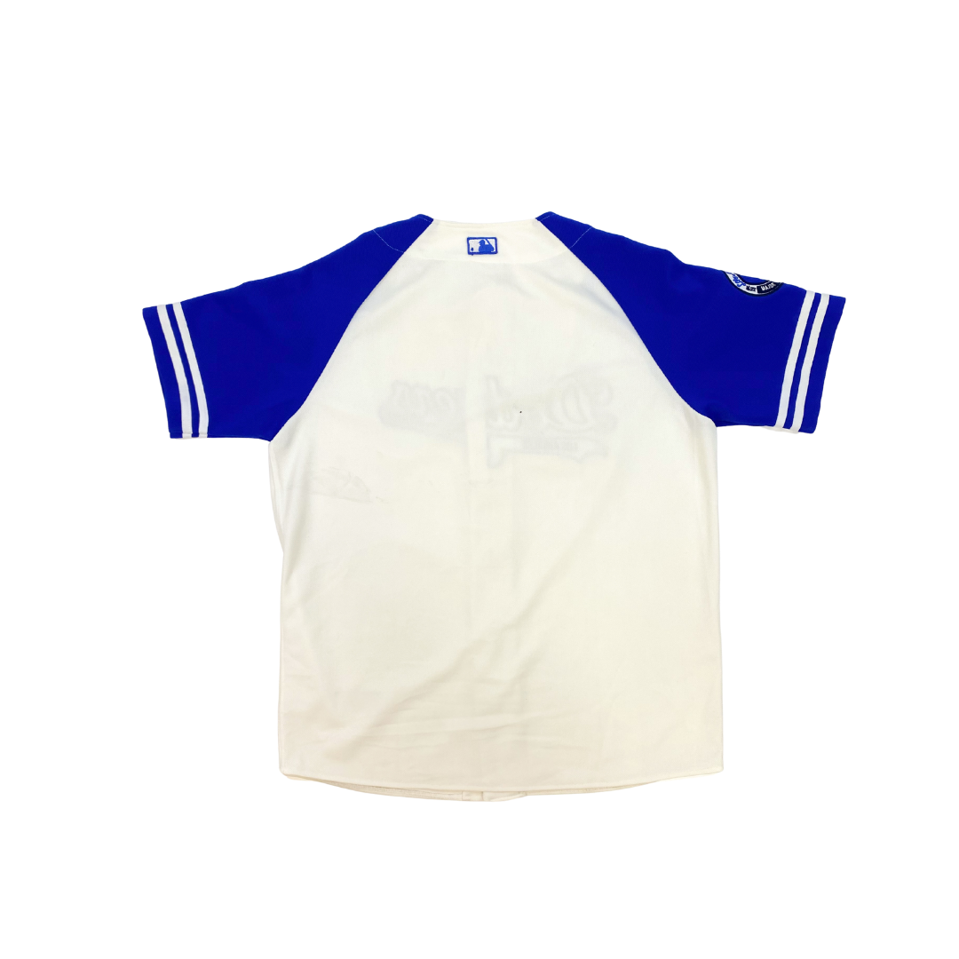 Jersey MLB azul con blanco - Imagen 3