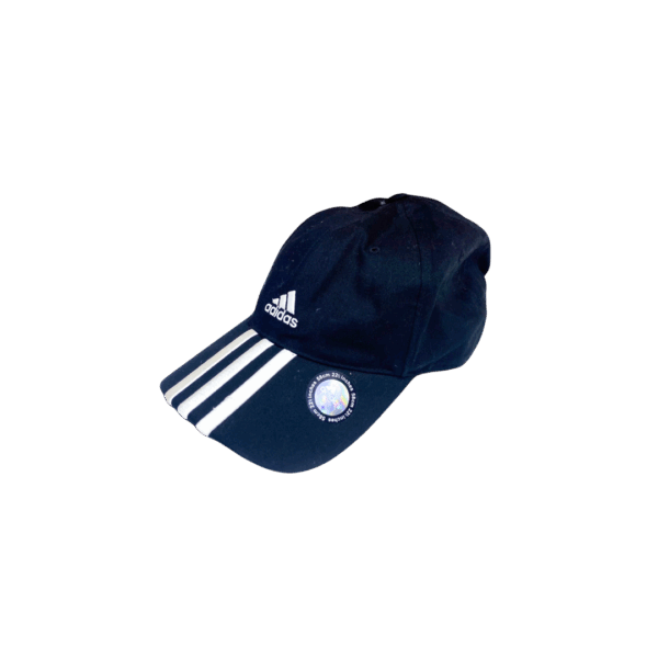Gorra Adidas Essential Diseño 3-Franjas Visera Negra