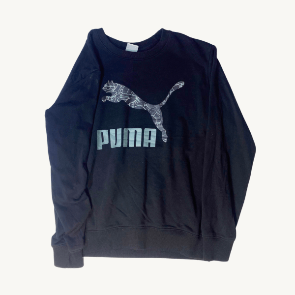 Poleron Puma Cuello Redondo Gráfico