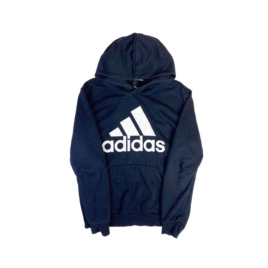 Poleron Adidas con Capucha Negro