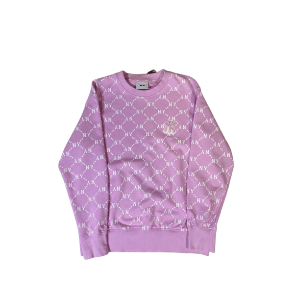 Poleron MLB rosado multilogo