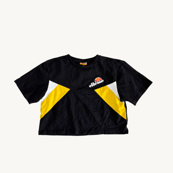 Polera Crop Ellesse - Diseño Tricolor