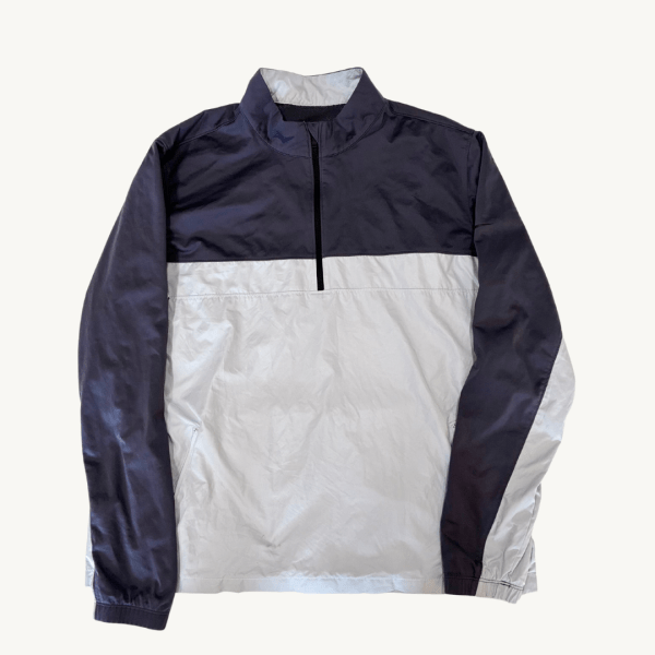 Cortavientos Nike Bicolor con Medio Cierre