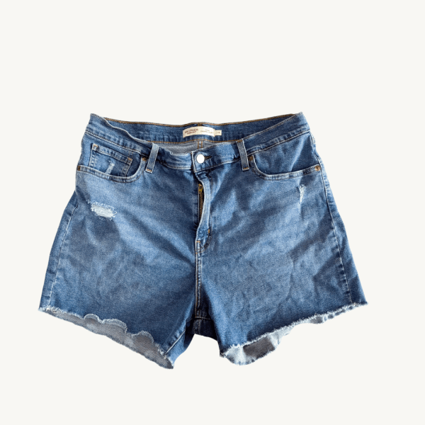 Shorts Levi's Denim - Estilo Desgastado
