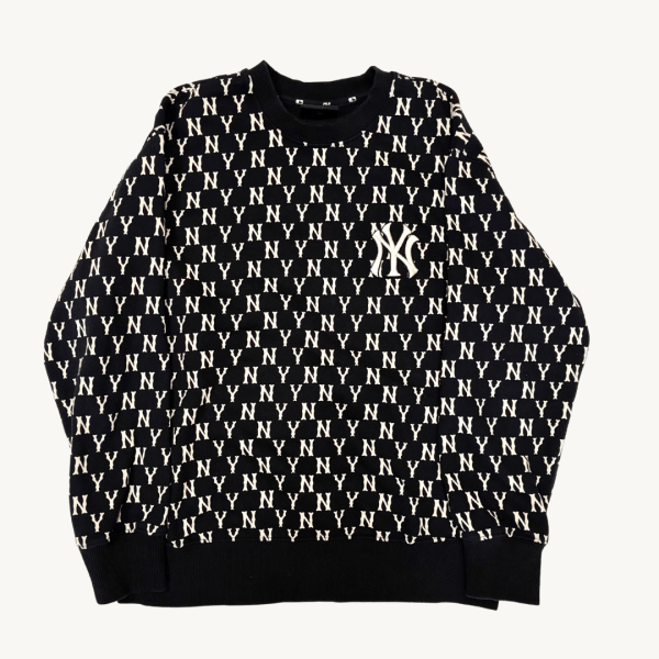 Poleron MLB Monogram Negro