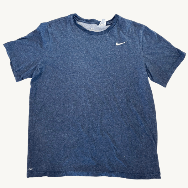 Polera Nike Dri-FIT Training Heather Blue
