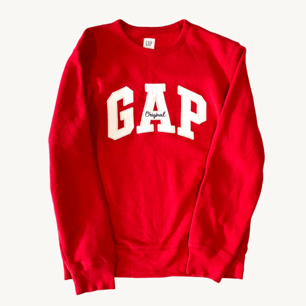 Poleron GAP Original Crewneck Rojo