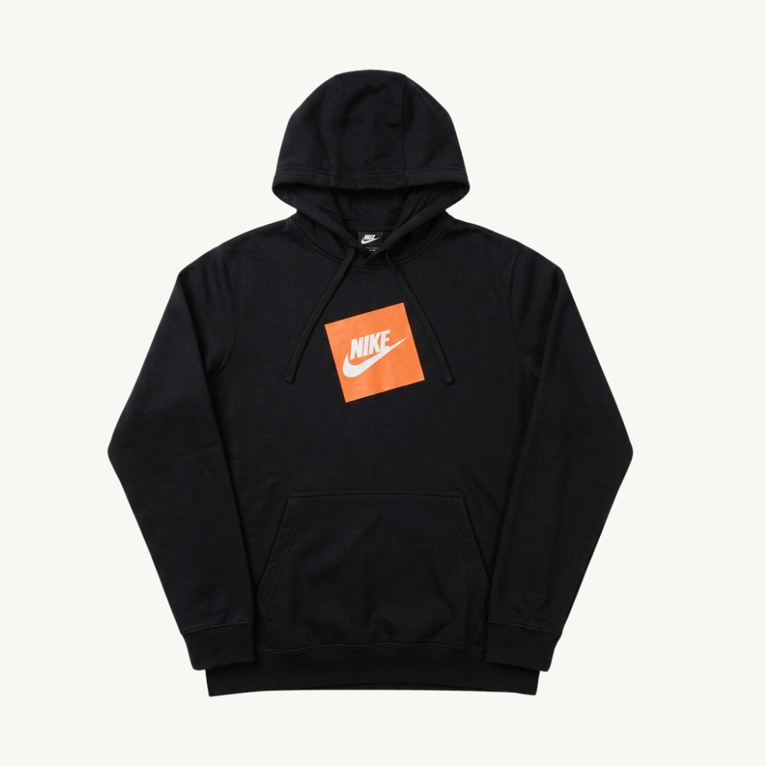 POLERON NIKE LOGO NARANJO
