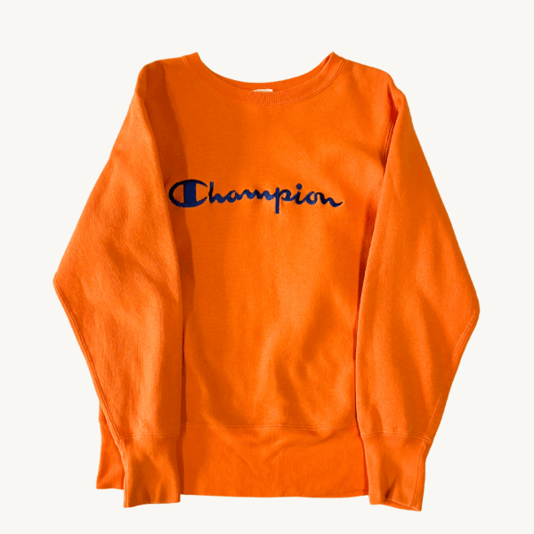Polerón Champion Reverse Weave Crewneck Naranjo