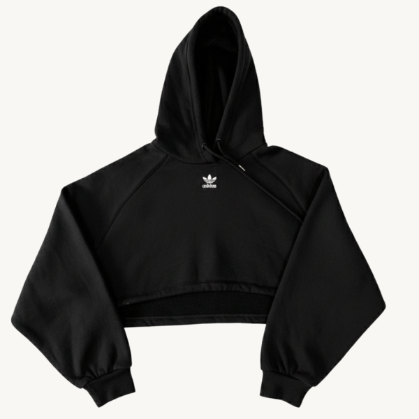 Hoodie Adidas Super Crop - Black Streetwear Edition