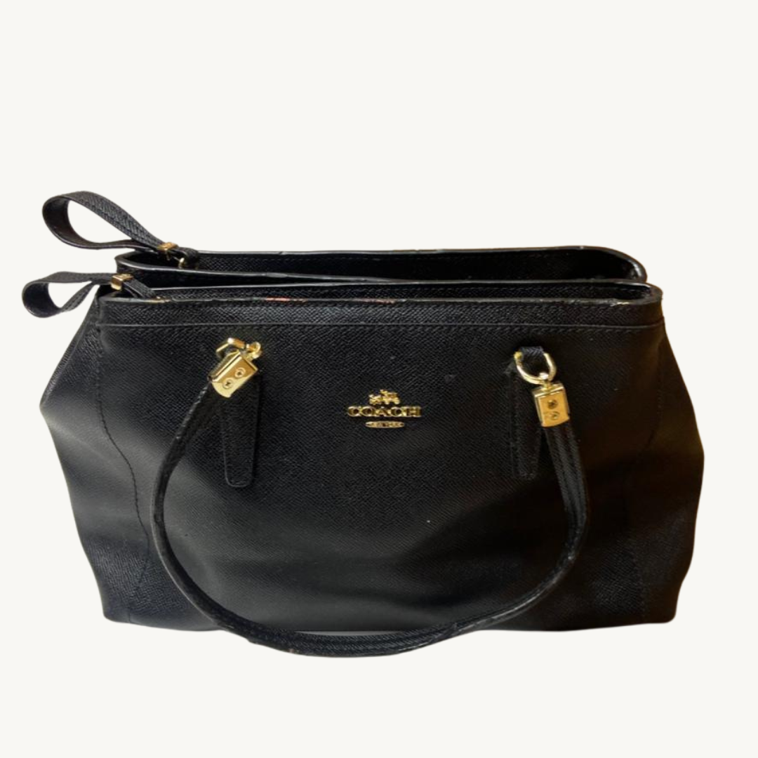 Bolso Coach Tabby Shoulder Bag 26 en Cuero Pebble